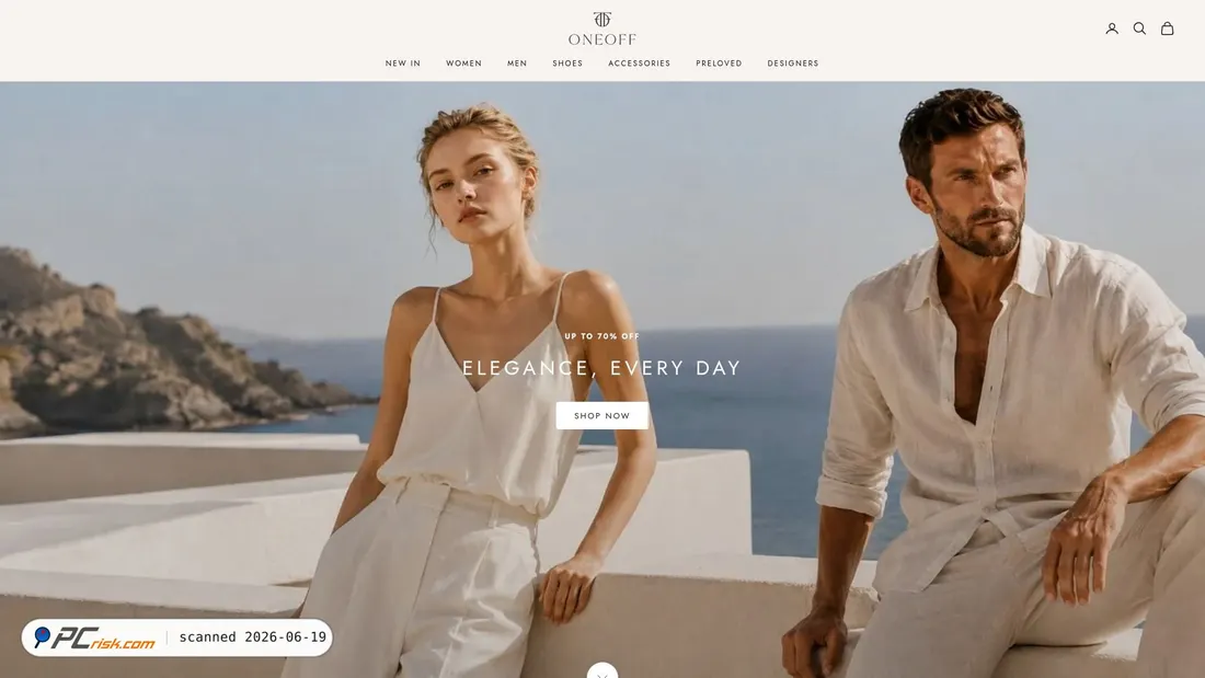 Screenshot di oneoffbtq.com