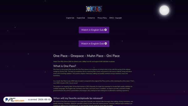 Captura de onepace.co