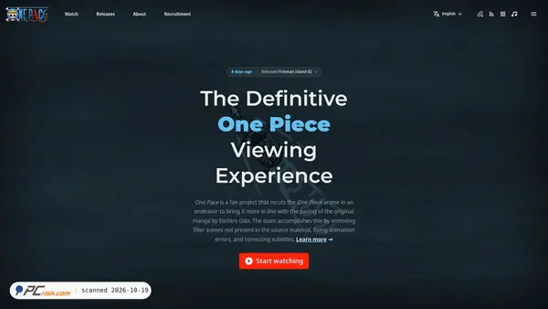 onepace.net screenshot