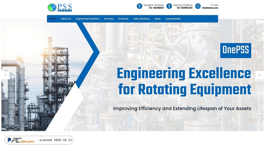 Captura de ecrã de onepss.com