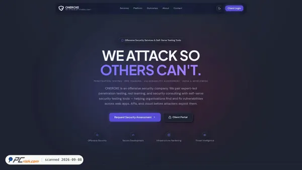 Zrzut ekranu oneroxe.com
