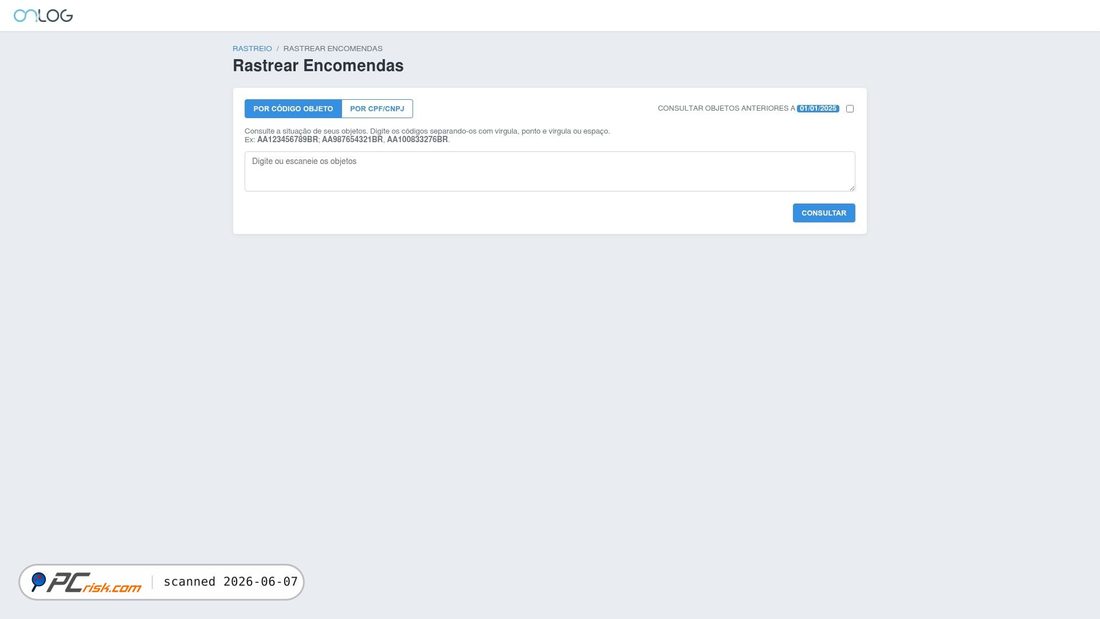 Screenshot of onlogexpress.com