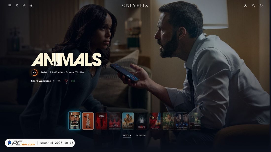 Captura de pantalla de onlyflix.to