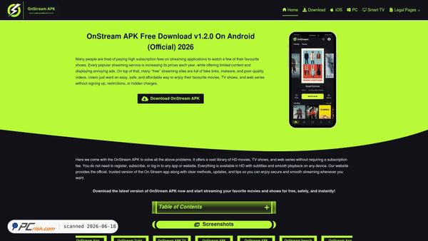 onstreamapkk.com screenshot