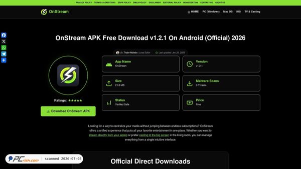 onstreamza.com screenshot