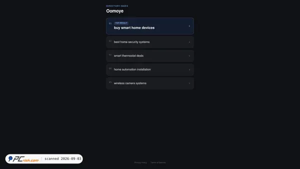 oomoye.info screenshot