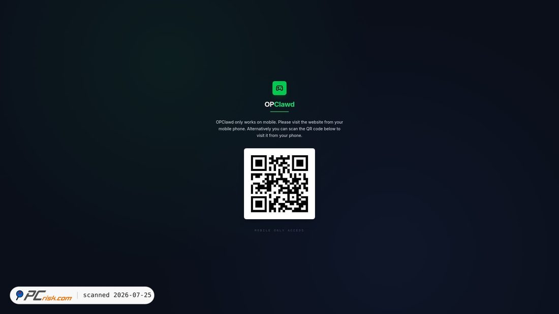 Captura de pantalla de opclawd.com
