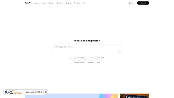 openai.com screenshot