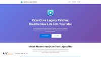 opencorelegacypatchers.com screenshot