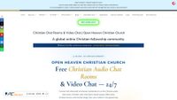 Captura de ecrã de openheavenchristianchurch.com