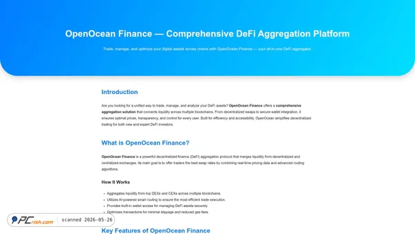 openocean-financ-cdn.pages.dev screenshot