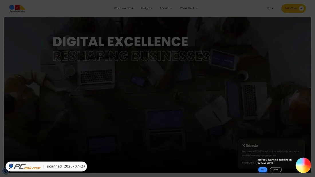 Screenshot of opensenselabs.com