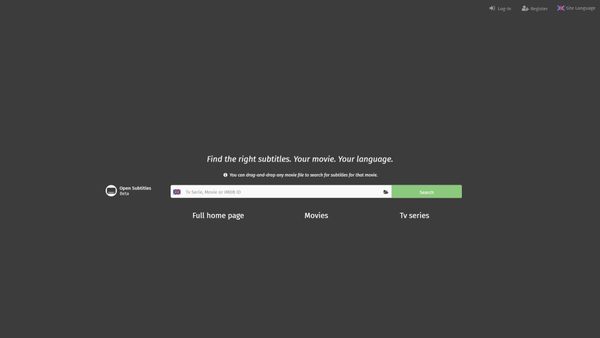 opensubtitles.com Screenshot