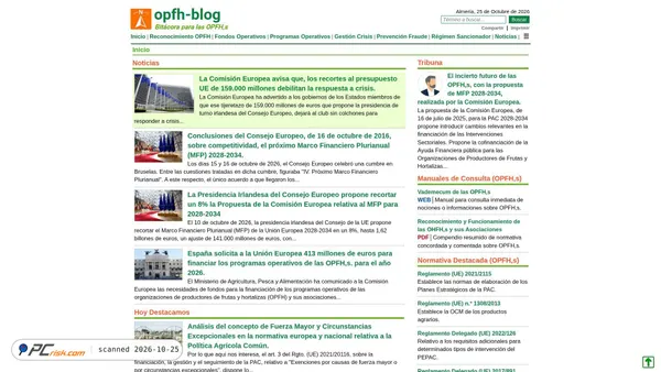 Captura de opfh-blog.es