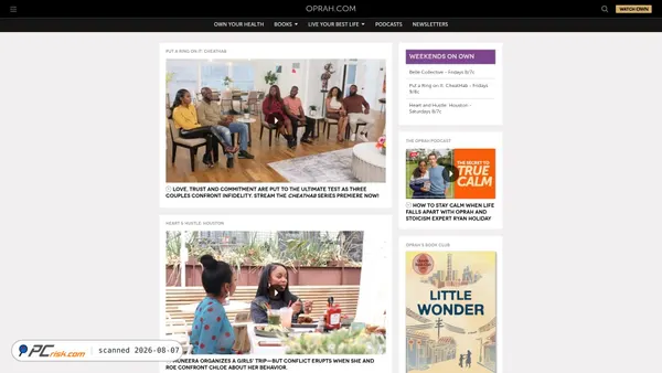 oprah.com screenshot