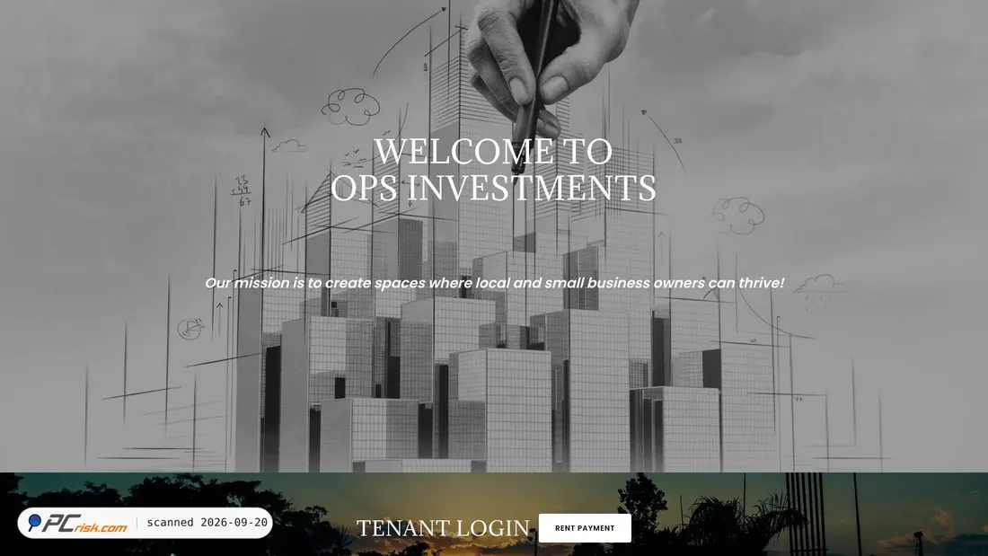 Zrzut ekranu opsinvestments.com