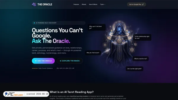 oraclehub.app screenshot
