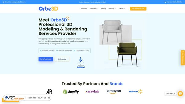 orbe3d.com screenshot