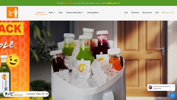 organicjuicedude.com screenshot
