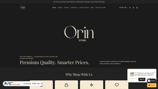 orinstore.com screenshot