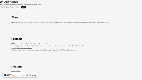 orlando-arriaga.com screenshot