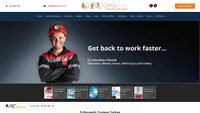 orthoclinic.com.au screenshot