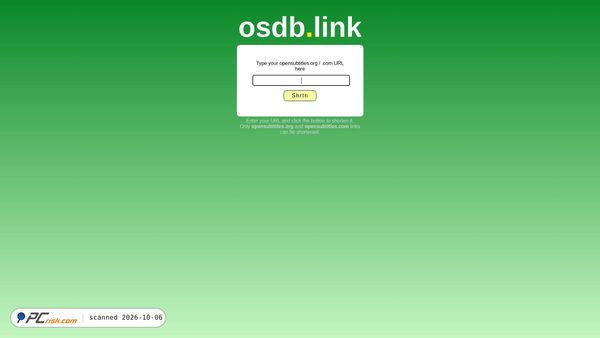 osdb.link screenshot