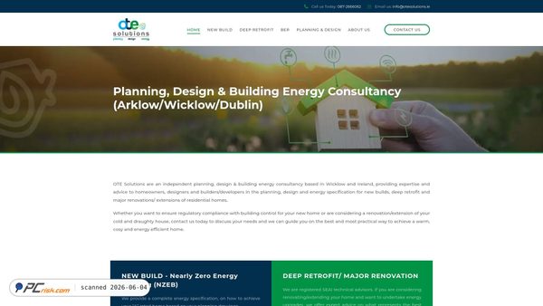 otesolutions.ie screenshot