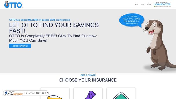 ottoinsurance.com screenshot