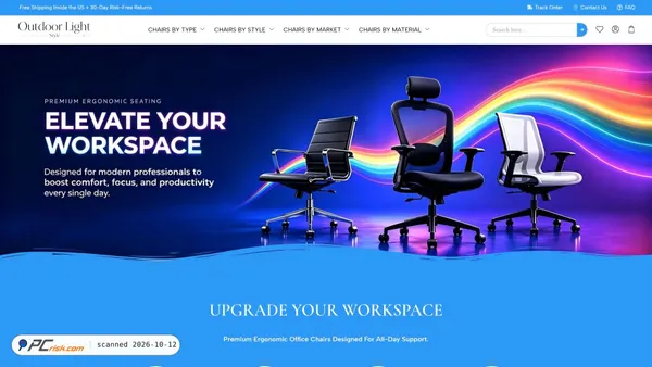 Captura de outdoorlightstyle.com