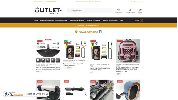 outlet-zone.pl screenshot