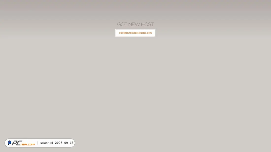 Screenshot of outreach.tornado-studios.com