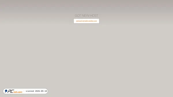 outreach.tornado-studios.com screenshot
