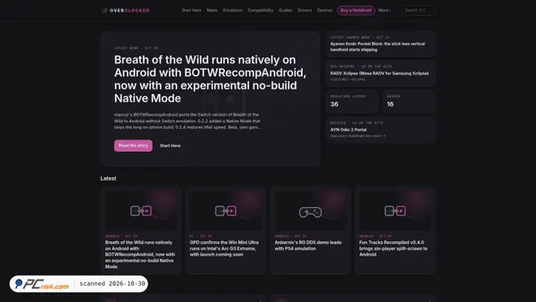 overclockedhq.com screenshot