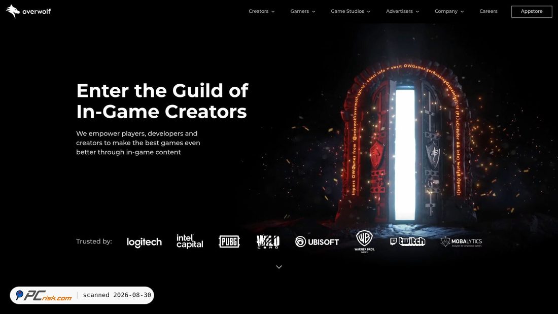 Screenshot di overwolf.com