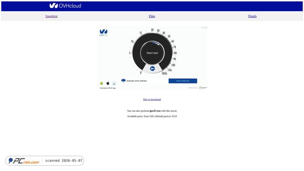 ovh.net screenshot