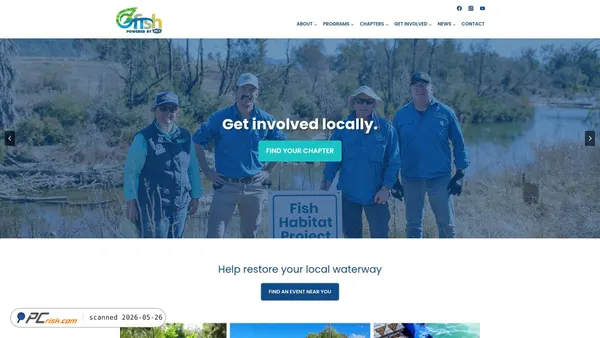 ozfish.org.au screenshot