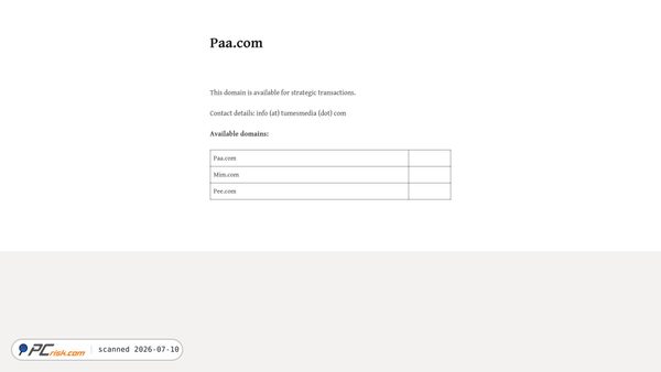 paa.com screenshot
