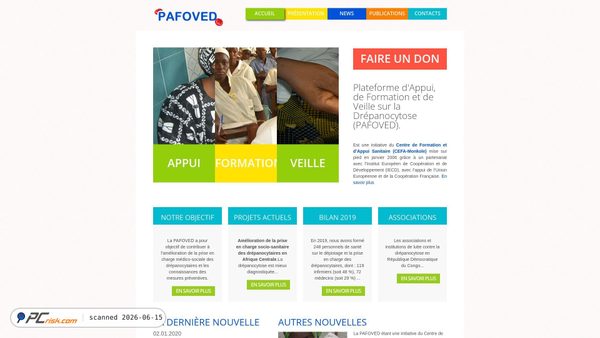pafoved.net screenshot