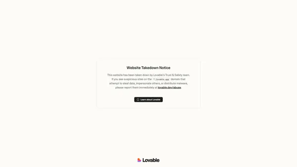 page-gone-redirect.lovable.app Screenshot