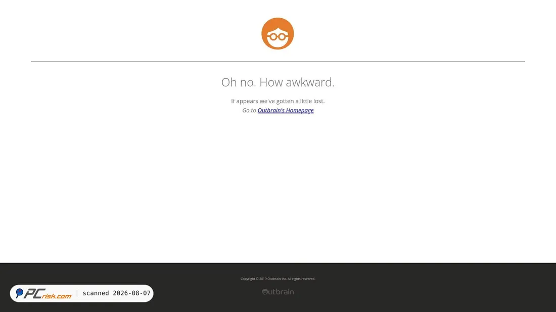 Screenshot of paid.outbrain.com