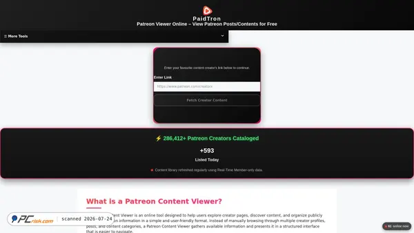 paidtronview.com screenshot