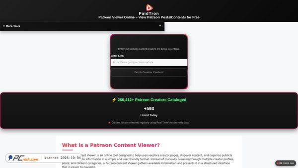 paidtronview.com Screenshot