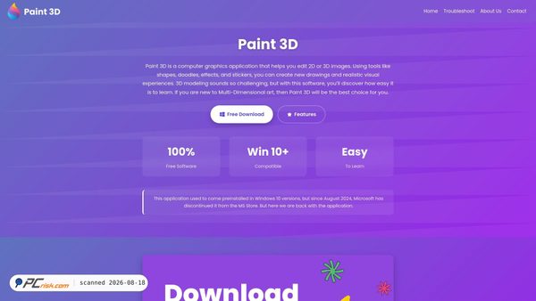 paint-3d.com screenshot