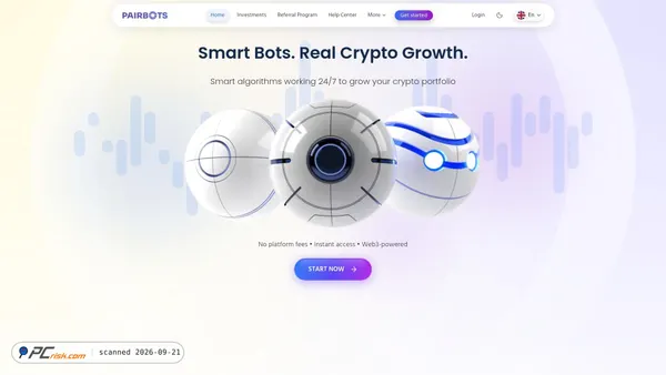 pairbots.net screenshot