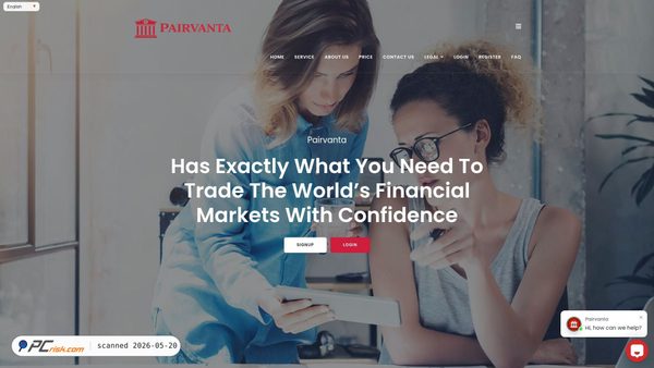 pairvanta.com screenshot
