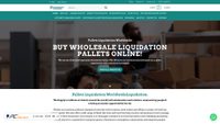palletsliquidationworldwide.com screenshot