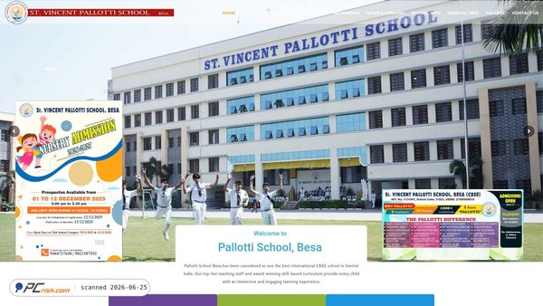 pallottischoolbesa.com screenshot