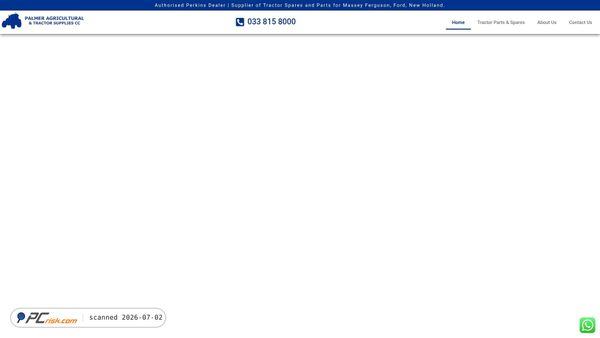 palmerag.co.za screenshot