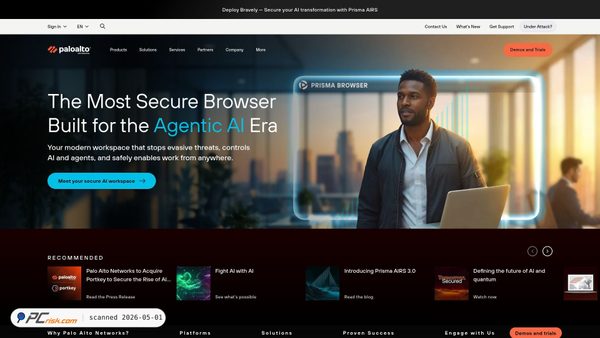 paloaltonetworks.com screenshot